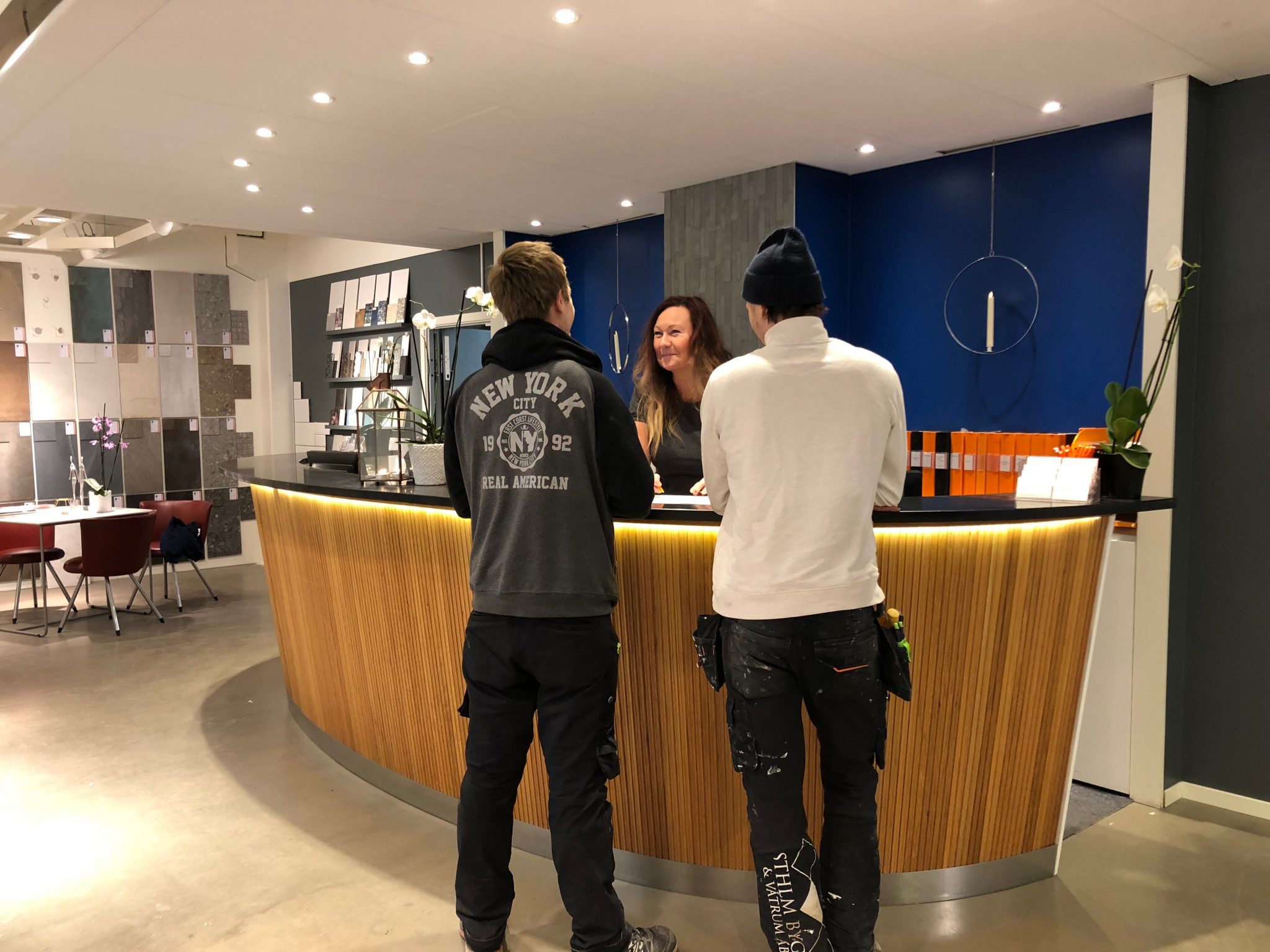 Boka designerbild hemsidan Butiken
