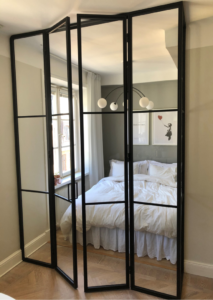 renoverat sovrum i lägenhet