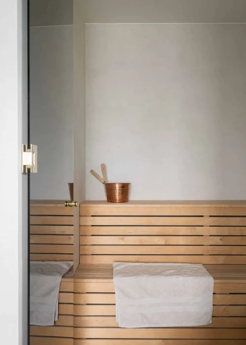Badrumsrenovering i stockholm med en bastu i badrummet